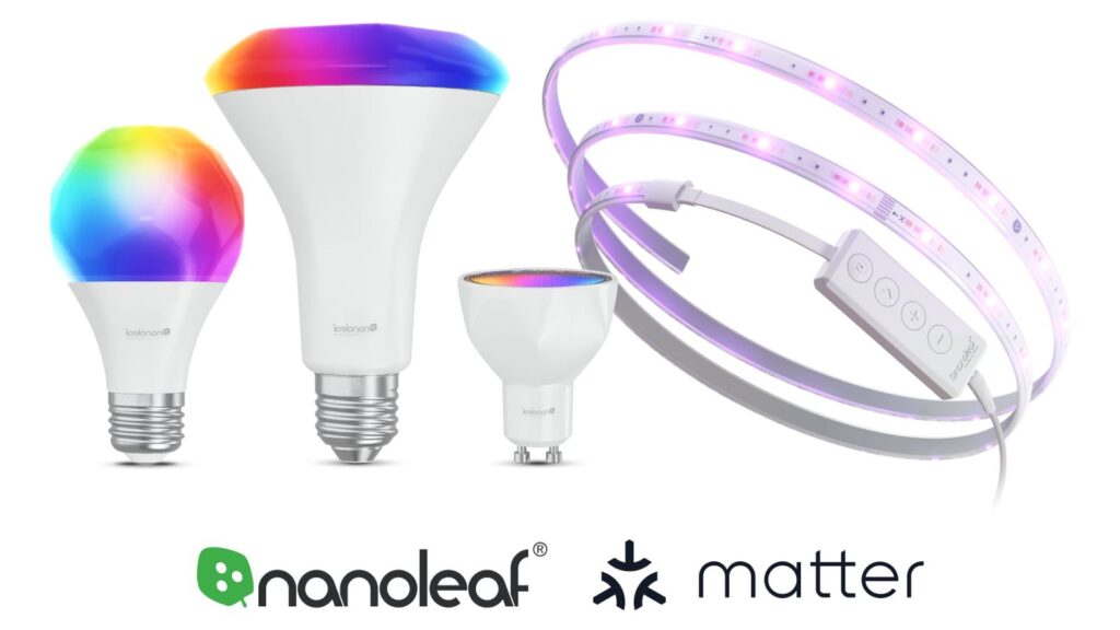 Nanoleaf công bố bóng đèn và đèn thông minh tương thích với vật chất mới