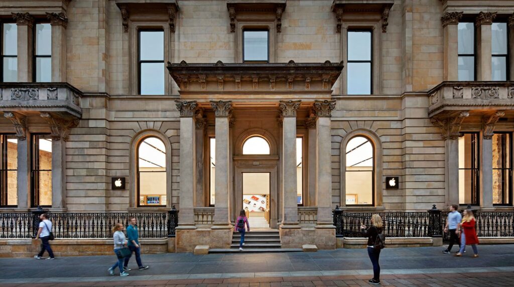 Cửa hàng Apple ở Glasgow đưa lịch sử trở thành Cửa hàng đầu tiên ở Vương quốc Anh thống nhất